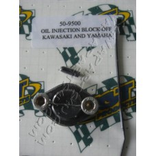 Oil Injection Block Off Plate Kawa/Yam New [50-9500]